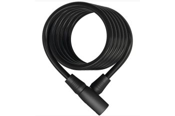 Linka rowerowa z zamkiem na klucz Abus 4508K/150/8 BK